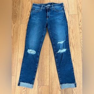 AG Adriano Goldschmeid size 25 denim jeans. Barely worn.
